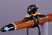 Honduran Rosewood Native American Flute, Minor, Mid A-4, #J6D